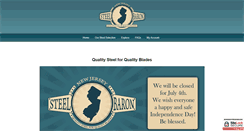 Desktop Screenshot of newjerseysteelbaron.com